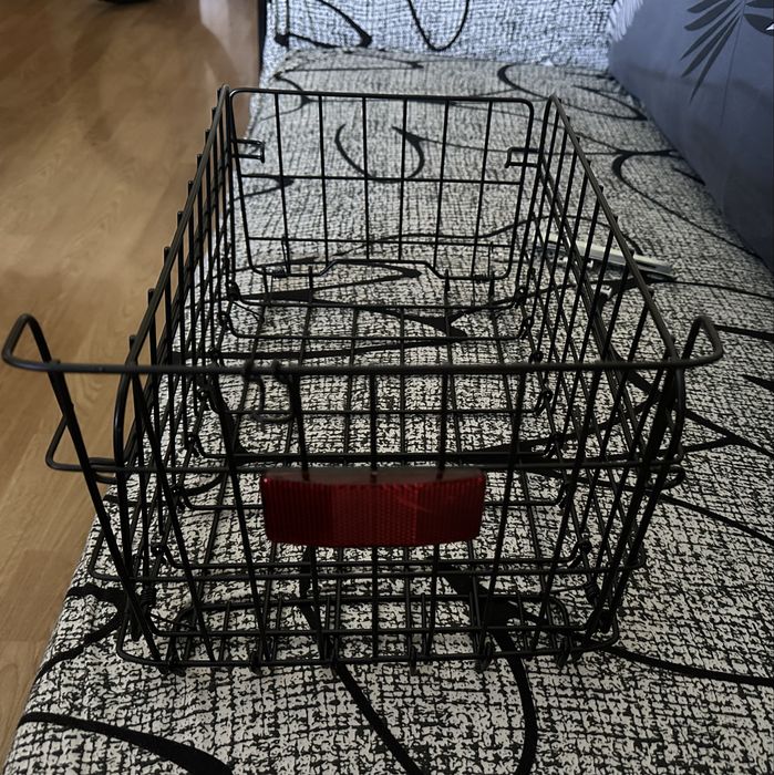 Cesto de Armazenamento Dobrável para Bicicleta, Ideal para Diversos Modelos de Bicicletas
