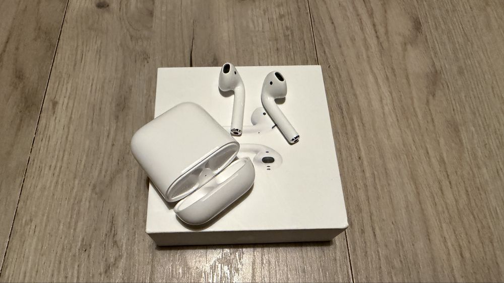 Apple airpods 2 sluchawki iphone