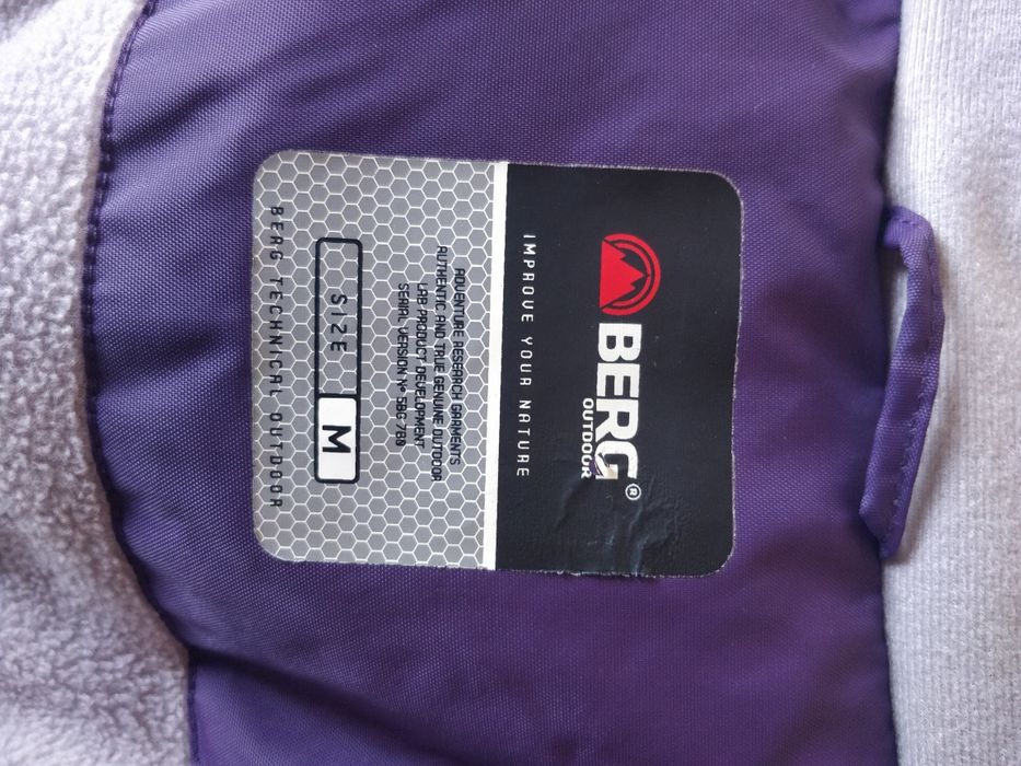 Casaco impermeável Berg tamanho M