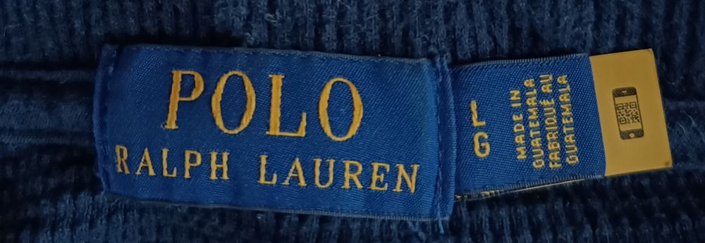 Bluza Polo Ralph Lauren Oryginał Klasyka Męska L