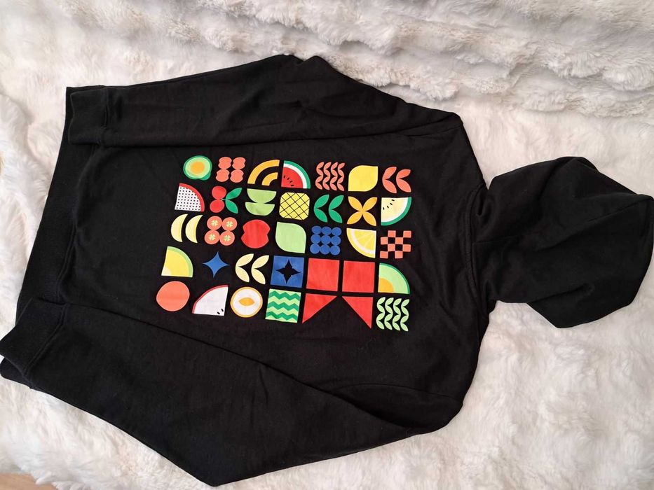 Bluza z kapturem r. M ciepła