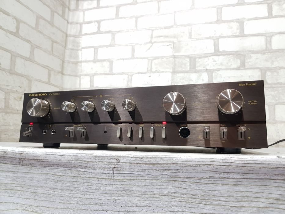 Попередній підсилювач / Передпідсилювач Grundig XV 5000 | Phono MM/MC | Made in Germany | Vintage Hi-Fi, б/у з Німеччини