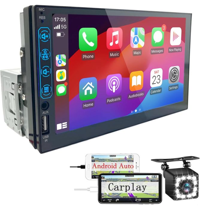 Auto radios carplay e android auto