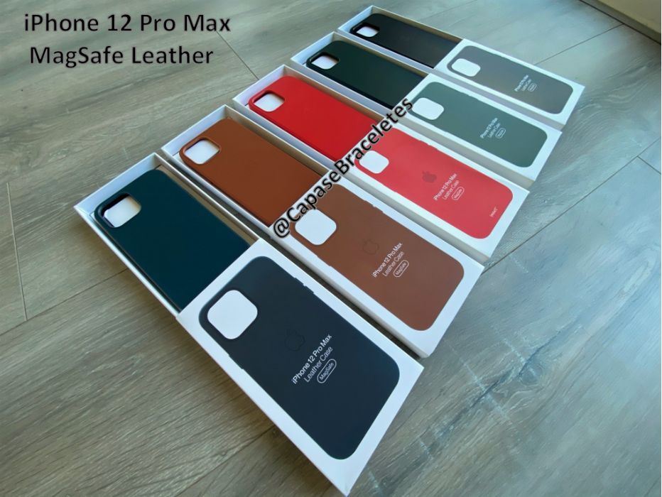 LIQUIDAÇÃO - Capas em Pele Magsafe para iPhone 12 Series