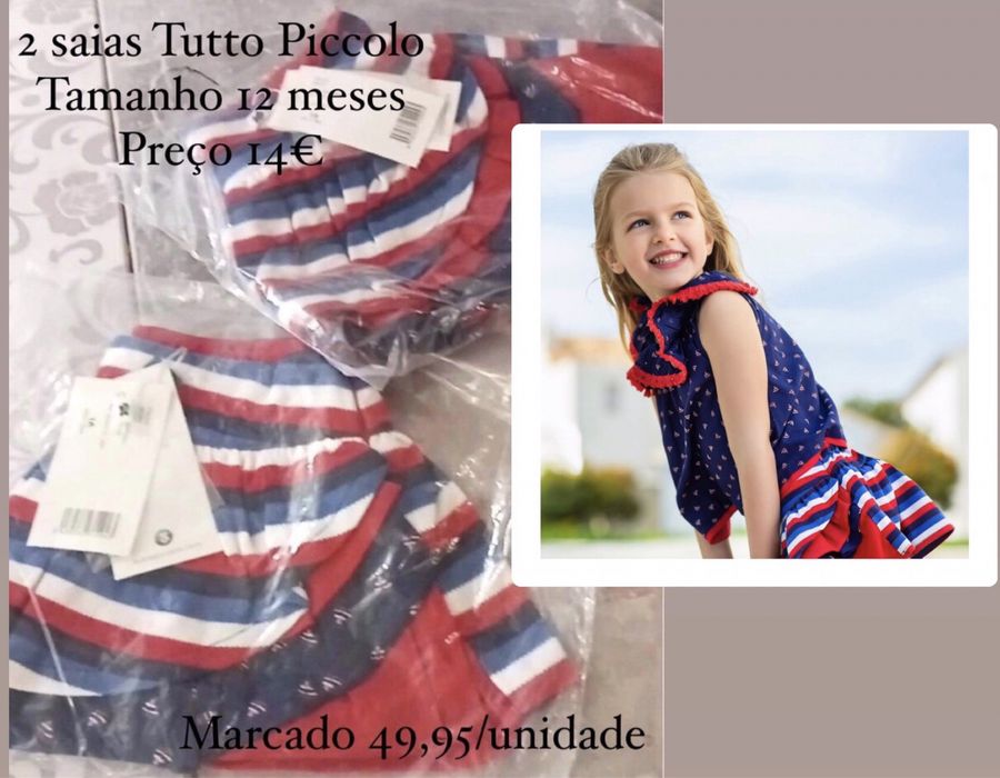 Lotes de roupas de bebé menina