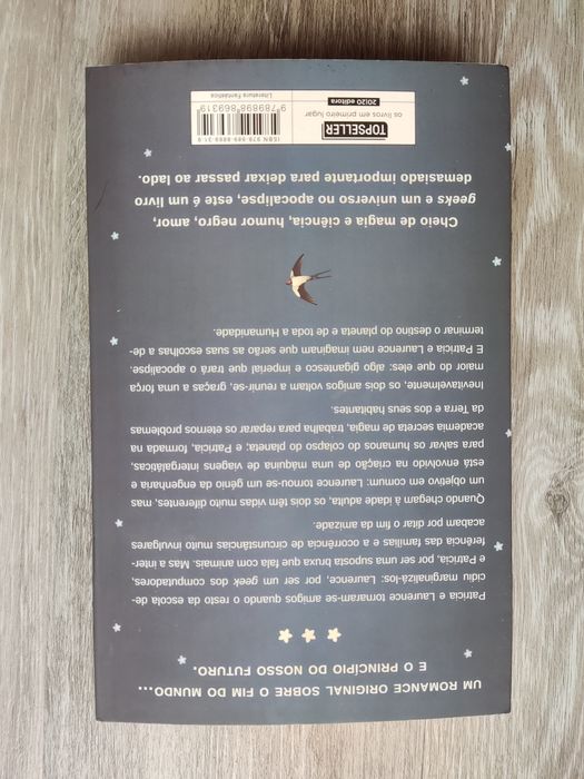 Livro "Os pássaros no fim do mundo" - Charlie Jane Anders