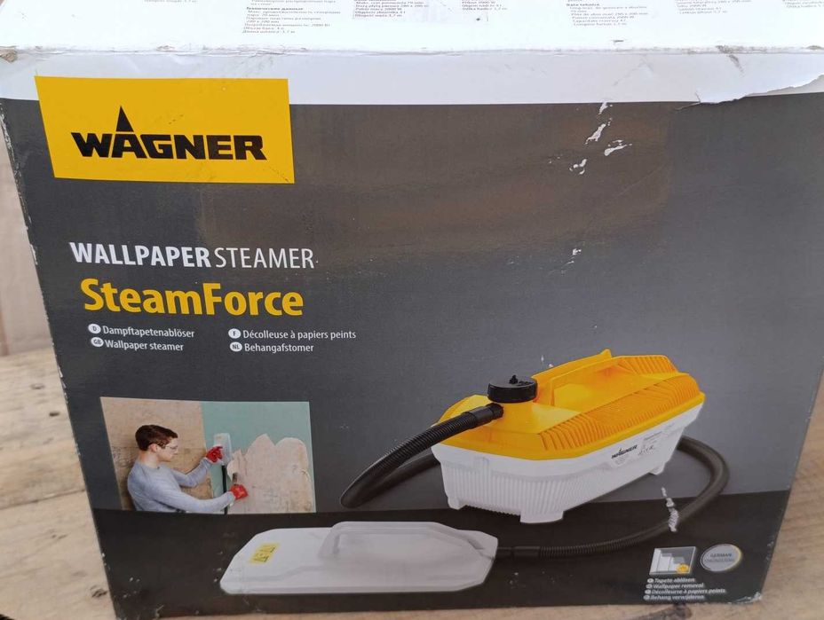 Parownica parowy ściągacz do tapet Wagner Steamforce 2000W 4L