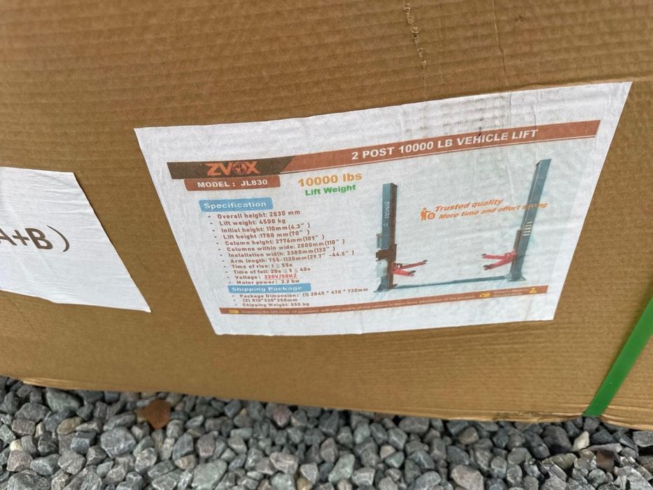 ELEVADOR AUTOMÓVEIS Novo 2 Colunas 220v 4500kg ###OPORTUNIDADE###