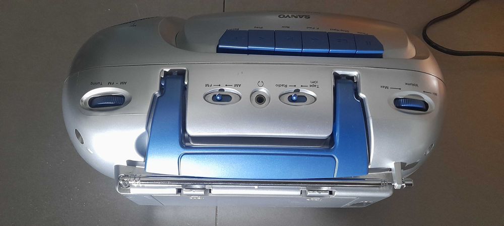 Rádio Cassete Sanyo