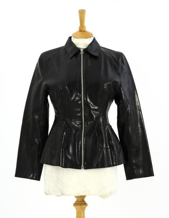 Casaco senhora novo pele sintética