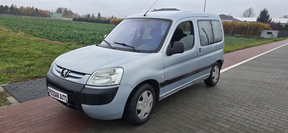 Peugeot Partner 1.6LPG 2004r, 2x boczne drzwi klima