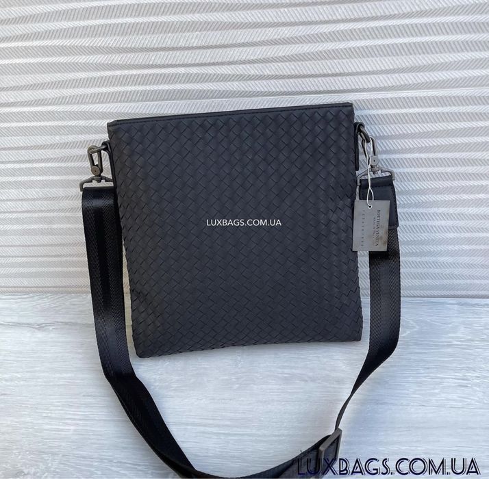 Мужская плетеная сумка кожаная B0ttegaVeneta