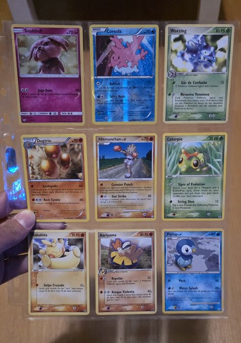 Pokémon TCG Lote 9 Cartas