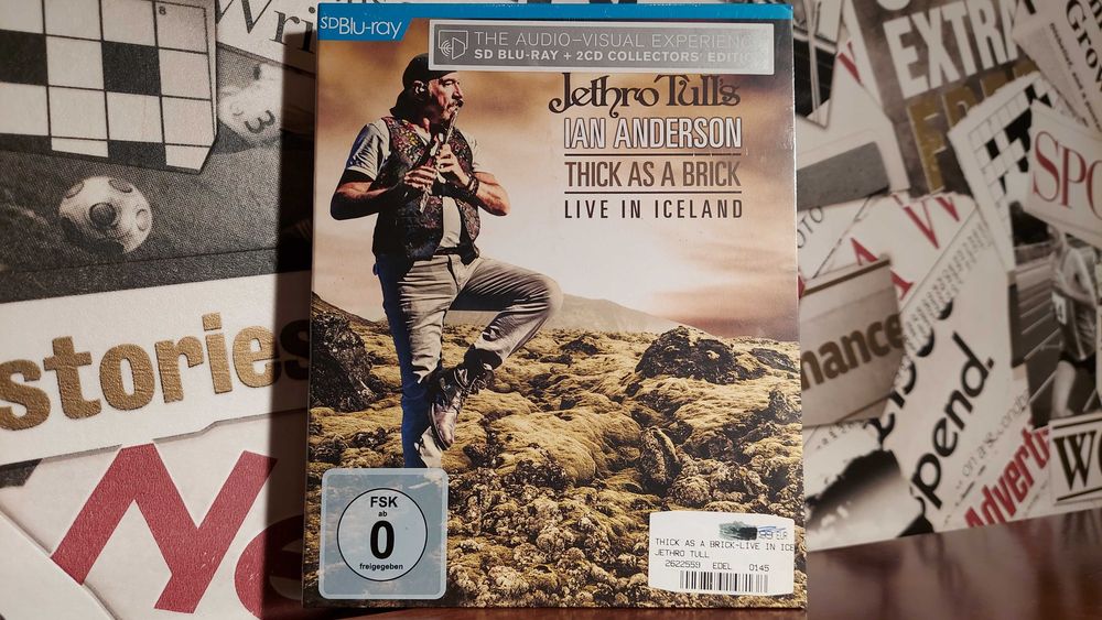 Ian Anderson - Thick As A Brick Live In Iceland Koncert 2xCD + Blu
