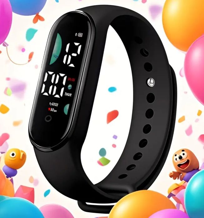 Żywy Zegarek Sportowy M9 z Ekranem Dotykowym LED - Stylowy Wyświetlacz