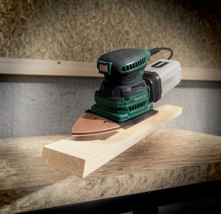 Шліфувальна машина вібраційна Parkside PPS 200 C2