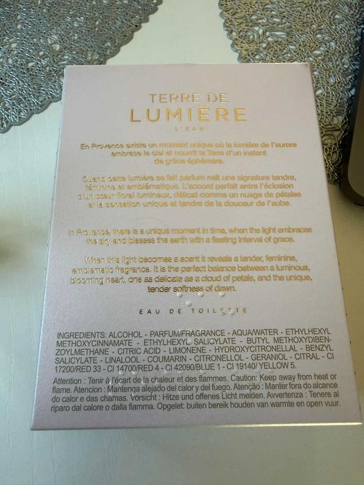 L'OCCITANE Terre de Lumière L'Eau-Perfumy