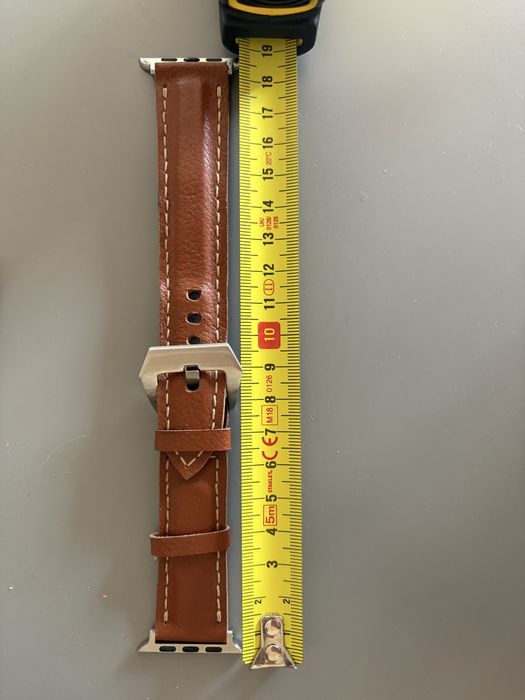 Pulseira de couro para smartwatch