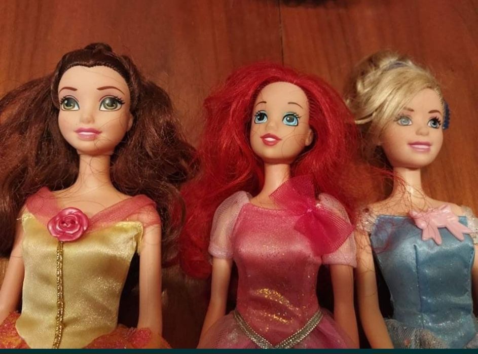 Mattel, Bella, Ariel, Kopciuszka, Disney,  Księżniczka