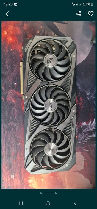 Placa gráfica nwidia ASUS ROG 3070 8gb
