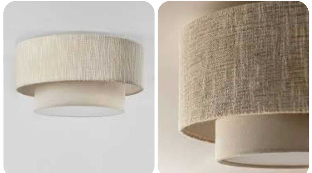 lampa plafon Lumira 55cm gardenia