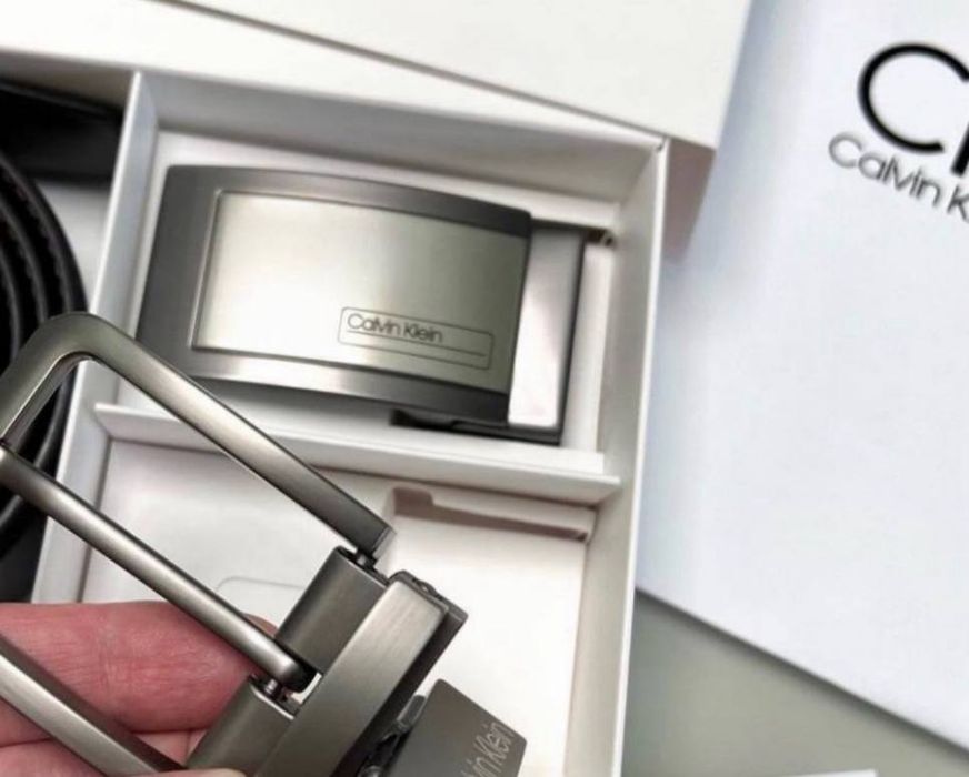 Calvin Klein ОРИГИНАЛ ремень Кэлвин Кляйн ремінь пояс ремінець 2 пряжк