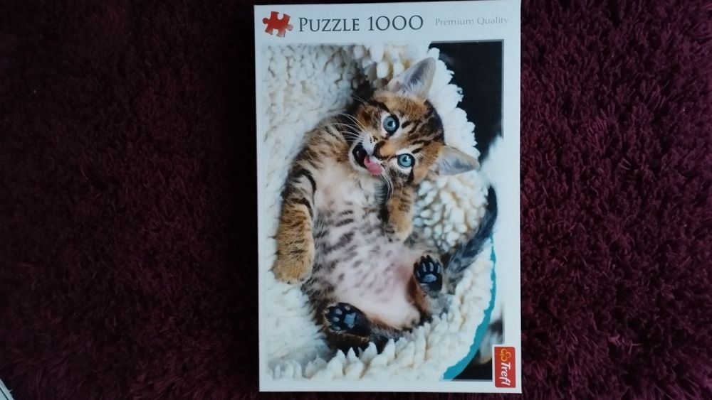 Puzzle wesoły kotek 1000 elementów