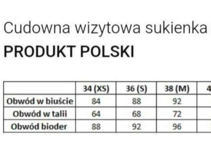 Suknia wieczorowa Pretty Women Monia Bis r. 38