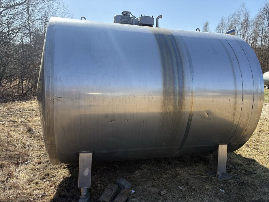 Zbiornik kwasoodporny 6300 l tank nierdzewny