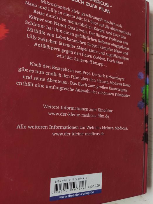 der kleine Medicus - німецька мова. Книга по мультфільму