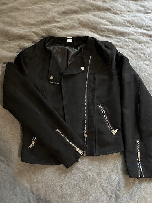 Замшева куртка-косуха