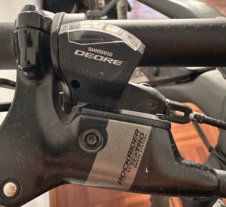 ROCKRIDER Bicicleta BTT Elétrica Semirrígida 27,5" E-ST 500 PRETO