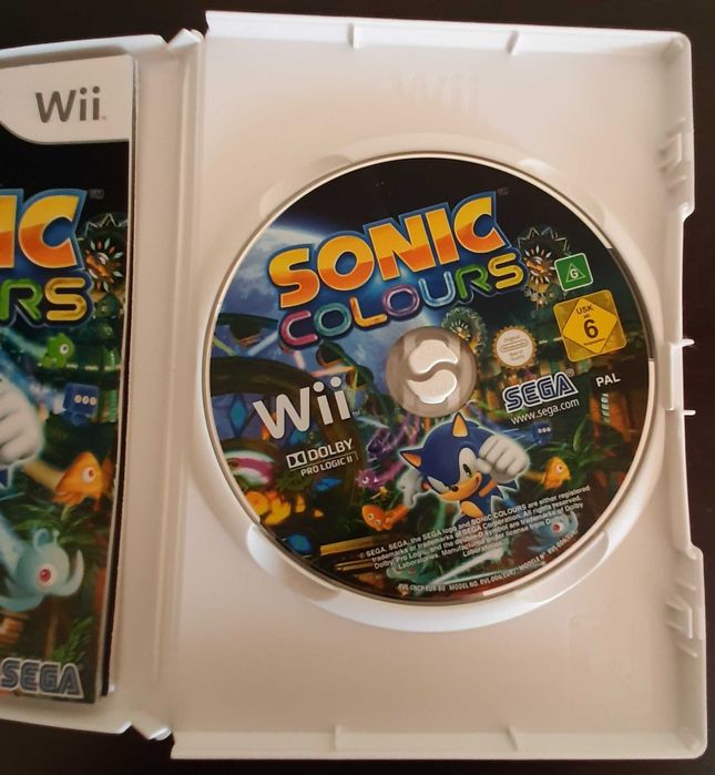 Wii JOGO - Sonic Colours