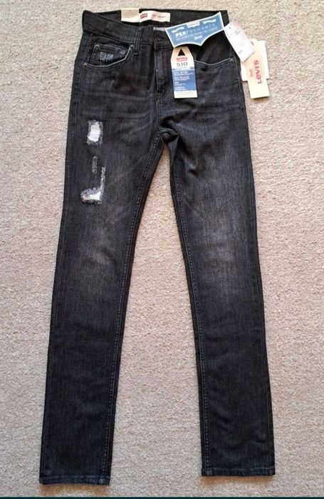 Czarne spodnie Levis 510 NOWE