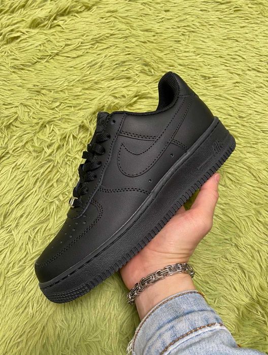 Nike_Air_Force_1_Low_'07_Black męskieTrampki r.45