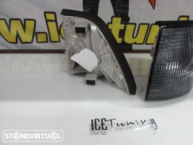 Pisca frontal bmw e36 sedan, touring 4 portas, compact  Fundo Smoke c/2 anos de garantia