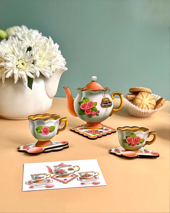 Drewniana 3D Gra «Wesoła kawka»