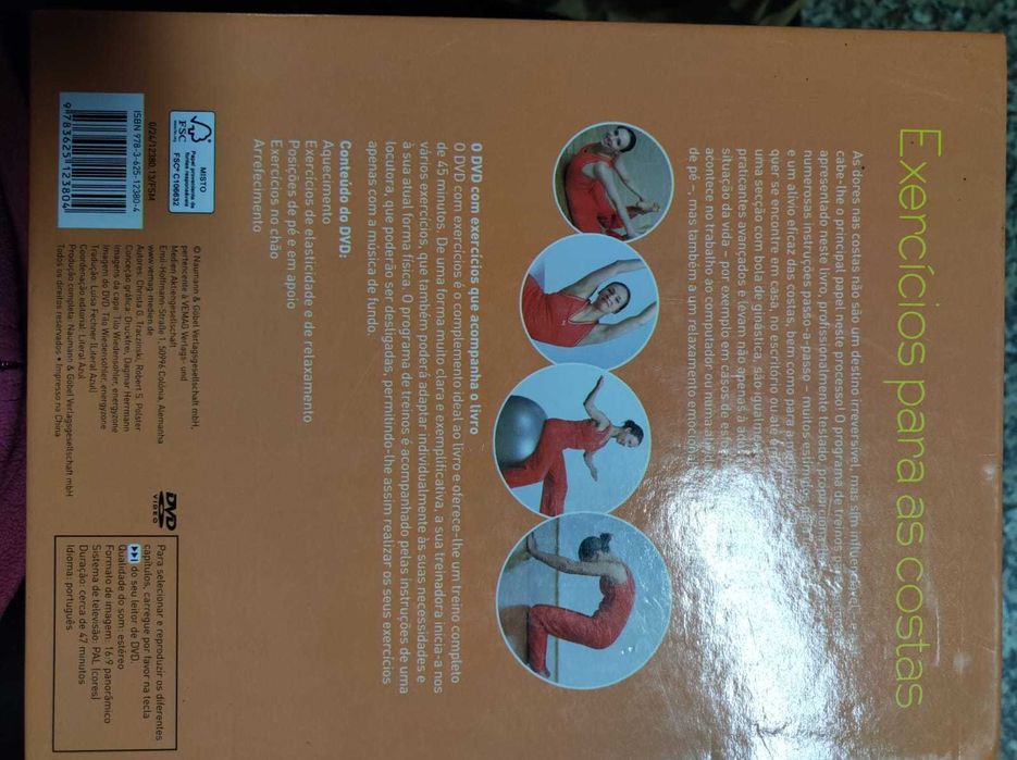 Livro exercícios costas
