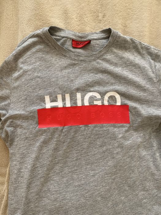 Koszulka szara hugo rozmiar s