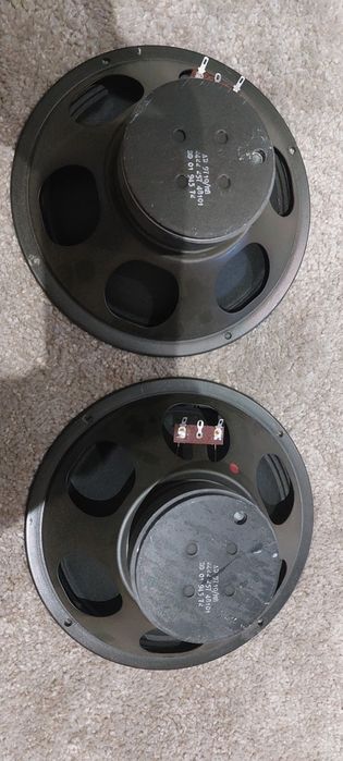 Par de altifalantes Full Range Philips AD 9710/M8 Vintage