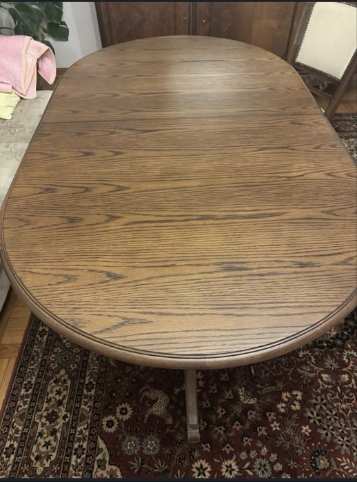 Drewniany dębowy stół 100x170cm