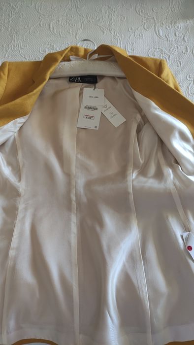 Blazer Zara 100% linho