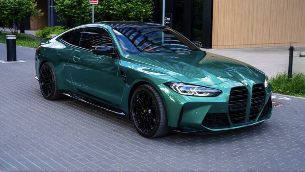BMW M4 G82 Competition M xDrive 510 KM PL Salon Kubełki Ceramika Carbon Lasery