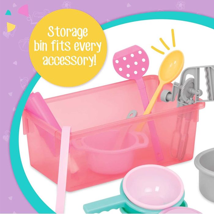 Ігровий набір для приготування їжі,від Battat.Іграшковий посуд