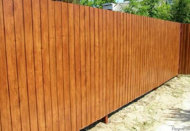 Паркан з профнастілу