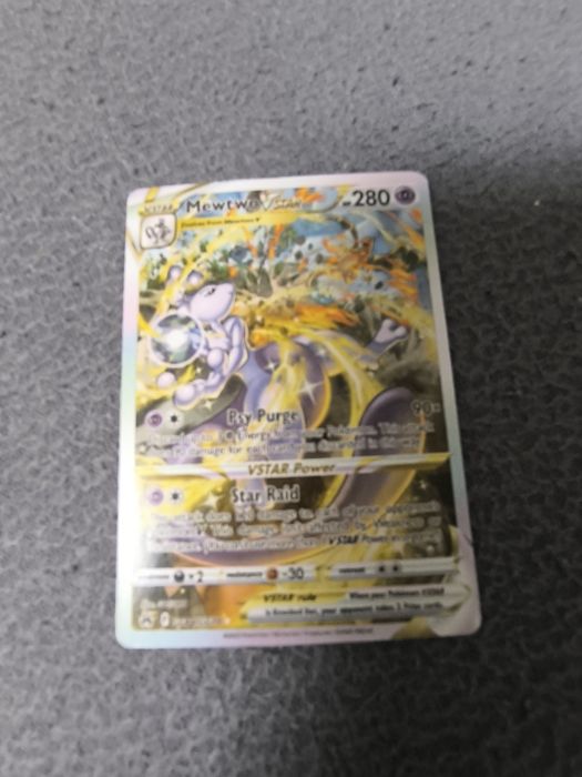 Karta pokemon Mewtwo