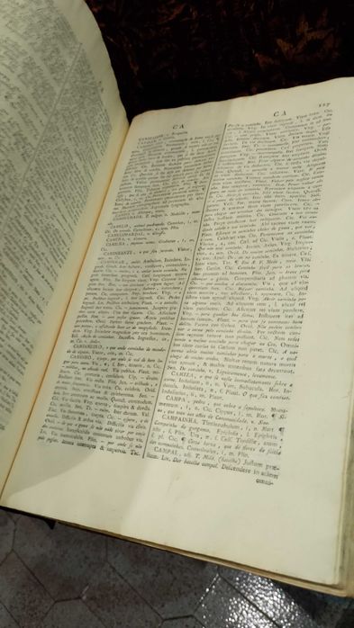 Dicionário Português e Latino 1791 Pedro José da Fonseca