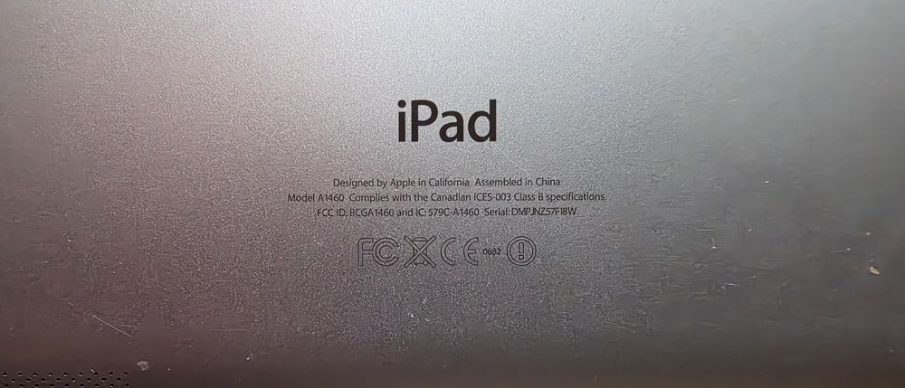 Apple Ipad 16GB -  Mod.A1460