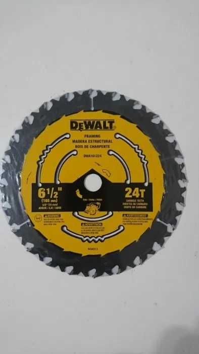Пильный диск 165мм DeWALT DWA161224 для dcs391 новый