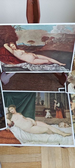 Pocztówki  - Kartki - Słynnych Malarzy